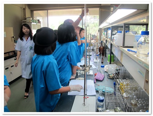 ทักษะปฏิบัติการพื้นฐานวิทยาศาสตร์ โรงเรียนเบญจมราชูทิศ ราชบุรี