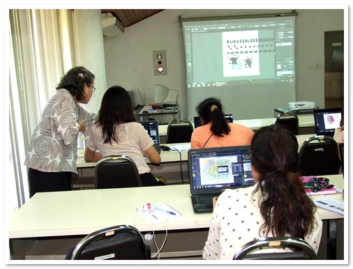 การใช้โปรแกรม Adobe Illustrator