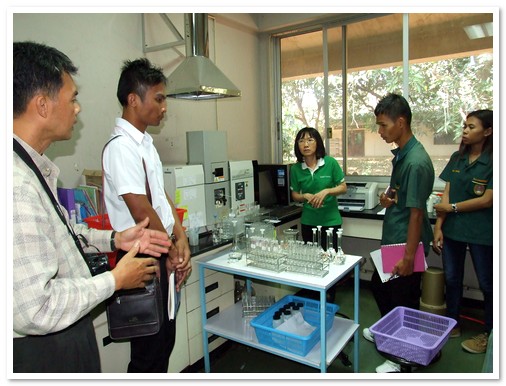 นักศึกษาสาขาวิชาเกษตรศาสตร์-พืชศาสตร์ มหาวิทยาลัยราชภัฏสุรินทร์ จังหวัดสุรินทร์