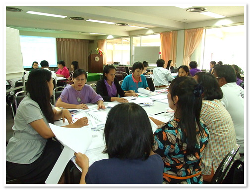 ประชุมเพื่อจัดทำแผนปฏิบัติการ ประจำปีงบประมาณ พ.ศ. 2559 คณะเกษตร กำแพงแสน