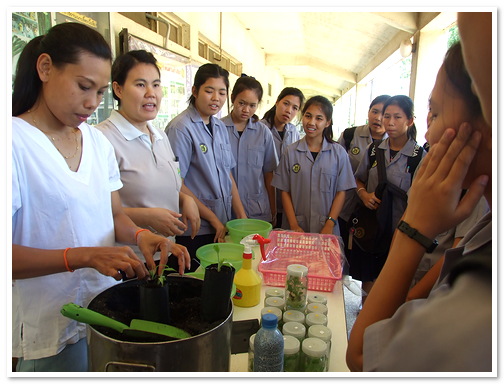ทักษะวิทยาศาสตร์ โรงเรียนหนองเสือวิทยาคม จ. ปทุมธานี