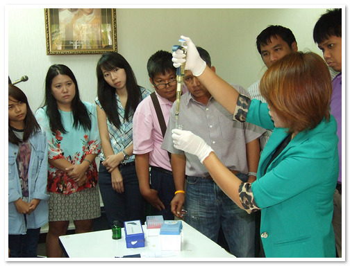 การใช้และดูแลรักษาปิเปต (Pipette)