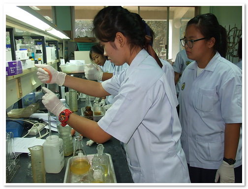 ทักษะวิทยาศาสตร์ โรงเรียนหนองเสือวิทยาคม จ. ปทุมธานี