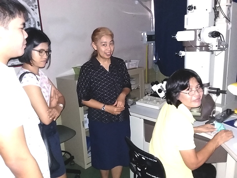 นิสิตบัณฑิตศึกษา คณะสัตวแพทยศาสตร์ วิทยาเขตกำแพงแสน