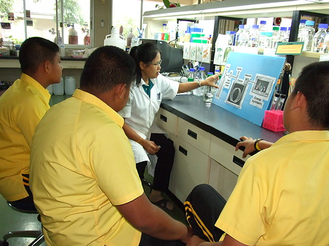 การสกัดและวิเคราะห์กรดไขมันในน้ำมันพืชด้วยเทคนิค Gas Chromatography (GC) โรงเรียนหนองเสือวิทยาคม จ. ปทุมธานี