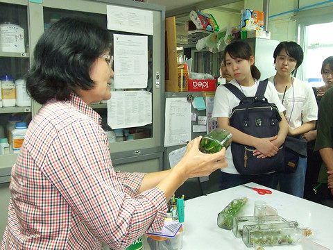 อาจารย์และนักศึกษาระดับบัณฑิตศึกษาจาก Faculty of Agriculture, Niigata University ประเทศญี่ปุ่น