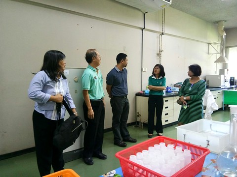 คณะผู้แทนจาก Philippine Council for Agriculture, Forestry and Natural Resources Research and Development (PCAARRD)