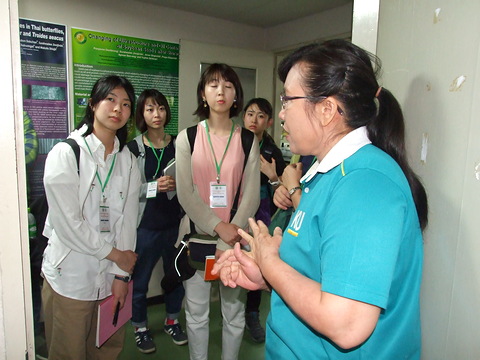 คณะอาจารย์และนักศึกษาจาก Hokkaido University ประเทศญี่ปุ่น