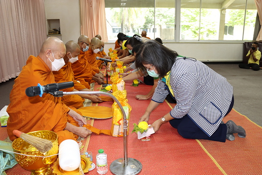งานทำบุญครบรอบ 41 ปี ศูนย์ปฏิบัติการวิจัยและเรือนปลูกพืชทดลอง และงานปีใหม่