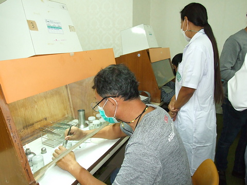 อบรมการขยายพันธุ์ไม้ดอกไม้ประดับด้วยเทคนิคการเพาะเลี้ยงเนื้อเยื่อ รุ่นที่ 55