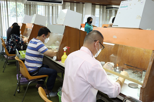 อบรมการขยายพันธุ์ไม้ดอกไม้ประดับด้วยเทคนิคการเพาะเลี้ยงเนื้อเยื่อ รุ่นที่ 59